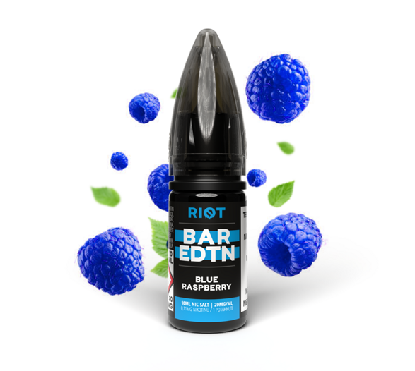 Riot BAR EDTN Salt Blue Raspberry (Modrá malina) 10ml