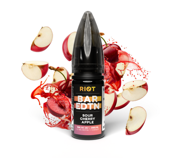 Riot BAR EDTN Salt Sour Cherry Apple (Třešeň a zelené jablko) 10ml