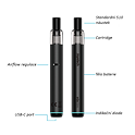 Joyetech eGo Slim Pod Kit (Carbon Fiber Black)