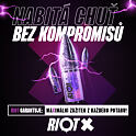 RIOT X Salt Blueberry Sour Strawberry (Kyselá borůvka a jahoda) 10ml