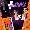 RIOT X Salt Orange & Raspberry Ice (Ledový pomeranč a malina) 10ml