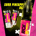RIOT X Salt Sour Pineapple Razz (Ananas a nakyslá malina) 10ml